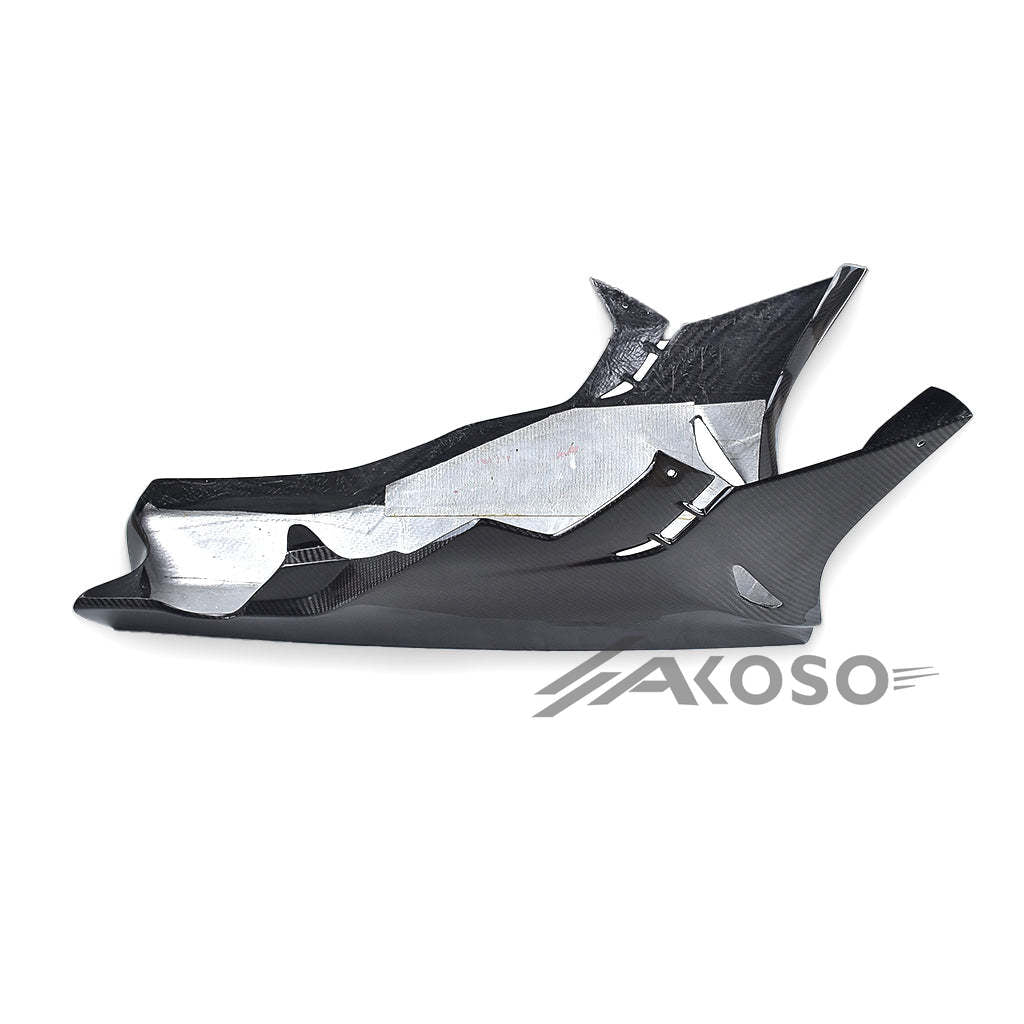 AKOSO 2015-2018 BMW S1000RR Carbon Fiber Lower Bottom Belly Pan Panel Cowl Fairing