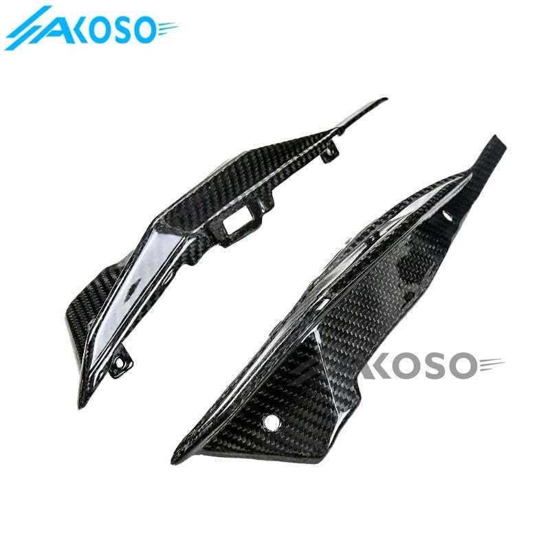 AKOSO 2020-2024 Kawasaki Ninja ZX-25R Carbon Fiber Rear Tail Seat Side Panel Cover Fairing