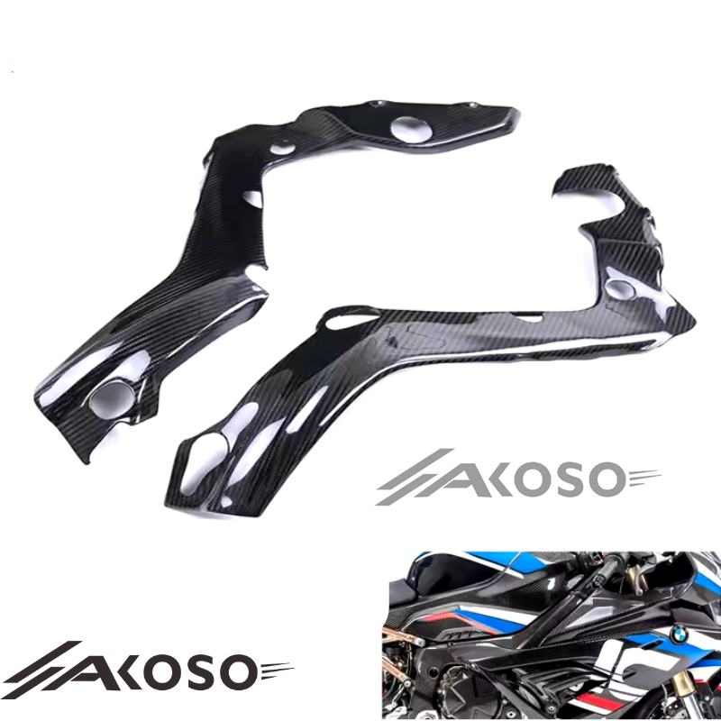 AKOSO 2019-2022 BMW S1000RR Carbon Fiber Fairing Guard Protector Motorcycle Frame Cover