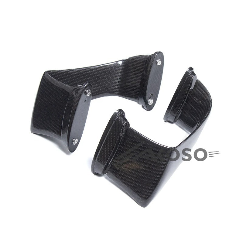 AKOSO 2024+ Kawasaki ZX-6R 636 Carbon Fiber Winglets Fairing Parts