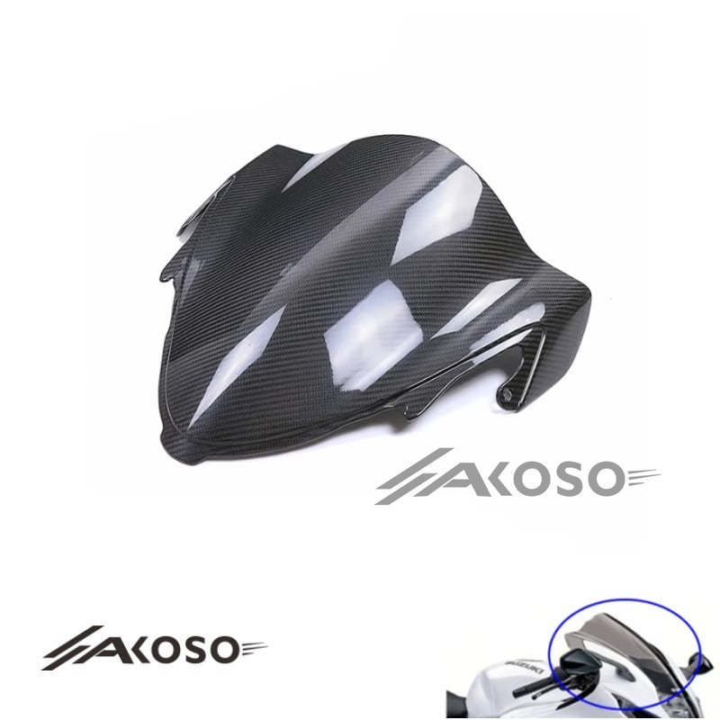 AKOSO Suzuki GSX1300R Hayabusa 2021-2023 Carbon Fiber Windshield Fairing