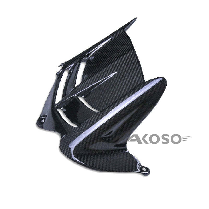 AKOSO 2008-2024 Kawasaki Ninja ZX-6R Carbon Fiber Rear Wheel Fender Hugger Mudguard Motorcycle