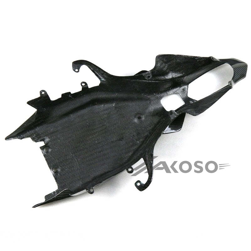 AKOSO 2015-2019 Yamaha YZF-R1 R1M Carbon Fiber Motorcycle Rear Tail Seat Under Cowl Under Tail Fairing