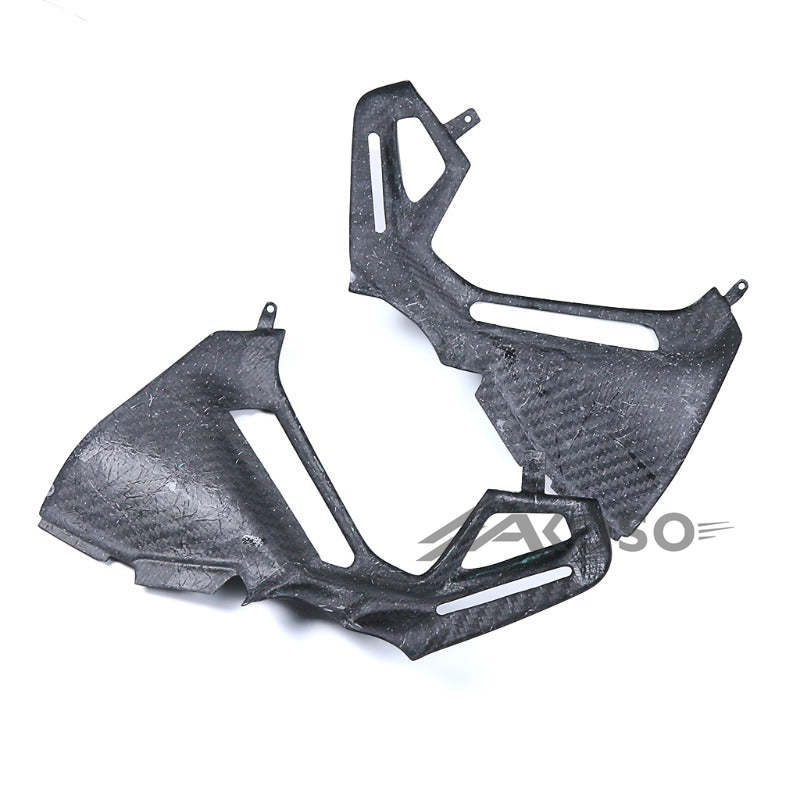 AKOSO 2021+ DUCATI Multistrada V4 1100 Carbon Fiber Parts Motorcycle Side Fuel Tank Cap