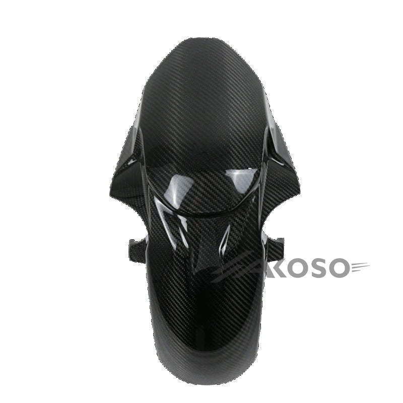 AKOSO 2017-2019 Honda XADV 750 Carbon Fiber Motorcycle Front Fender Hugger Mudguard