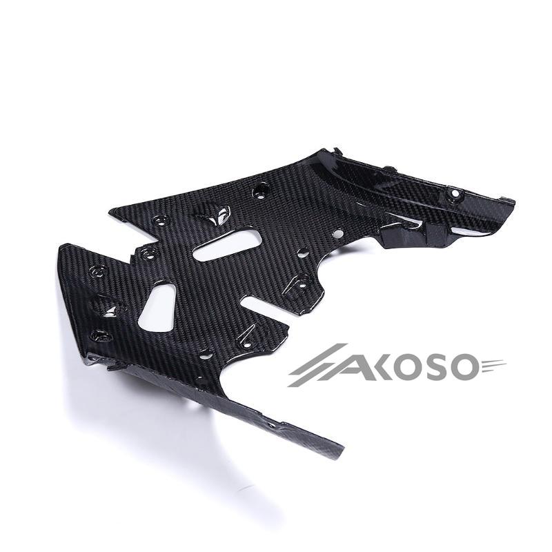 AKOSO 2024+ Kawasaki ninja ZX6R 636 Carbon Fiber Front Fairing Lower Part Fairing