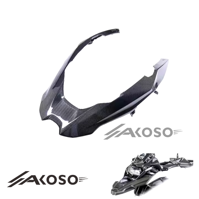 AKOSO BMW R1200GS R1250GS 2020+ Carbon Fiber Front Nose Fairing Front Wheel Fender Extender Cowl Cover