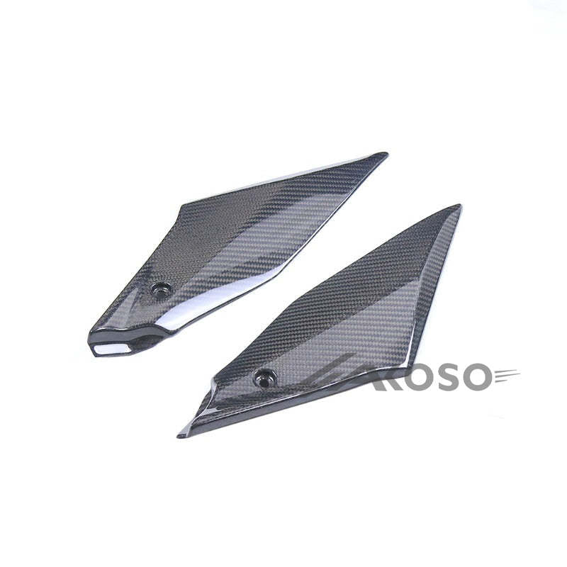 AKOSO 2015-2019 Yamaha R1 R1M Carbon Fiber Gas Fuel Tank Side Cover Fairing