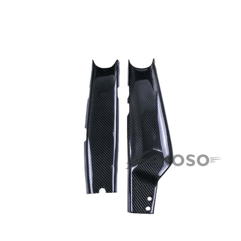 AKOSO 2014-2019 Kawasaki Z1000 Carbon Fiber Motorcycle Swing Arm Guard Fairings Swingarm Cover Panels