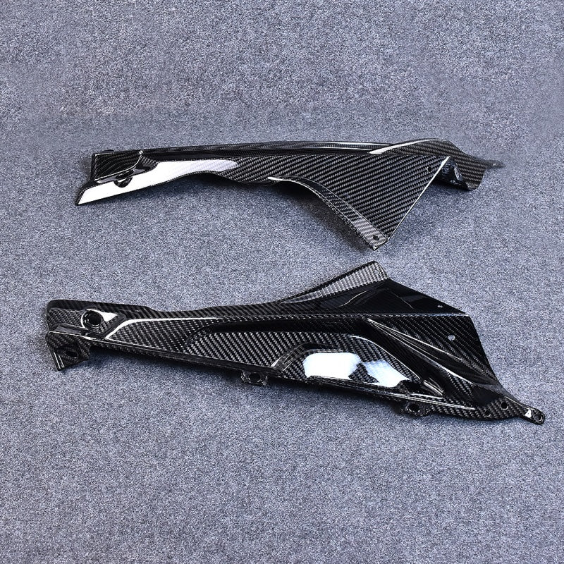 AKOSO 2009-2014 BMW S1000RR HP4 Real Carbon Fiber Upper Side Fairing Cover Sde Panel Fairing