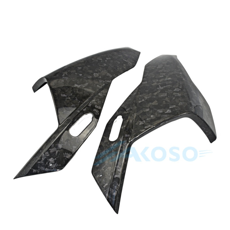 AKOSO 2019-2022 BMW S1000RR M1000R HP4 Real Carbon Fiber Front Headlight Fairing Cover