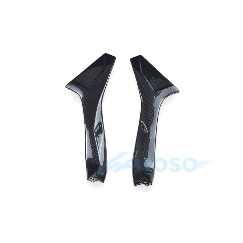AKOSO 2019-2023 Honda CBR650R Carbon Fiber Cockpit Inner Panels Dash Panel Side Covers