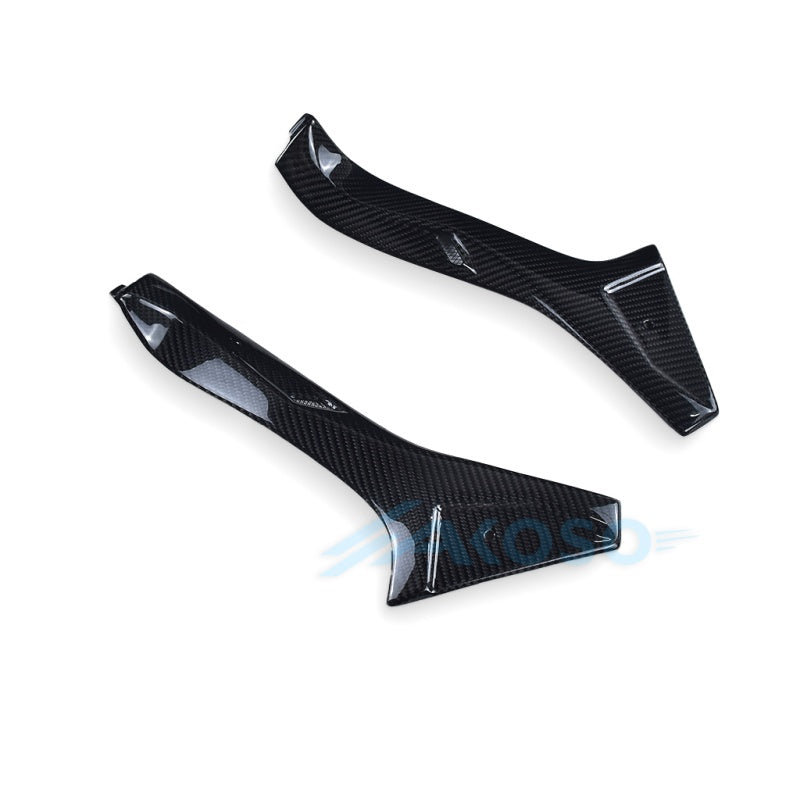 AKOSO 2019-2023 Honda CBR650R Carbon Fiber Cockpit Inner Panels Dash Panel Side Covers