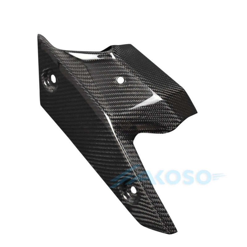AKOSO 2024+ Kawasaki Ninja ZX-6R Carbon Fiber Motorcycle Exhaust Pipe Heat Shied Cover