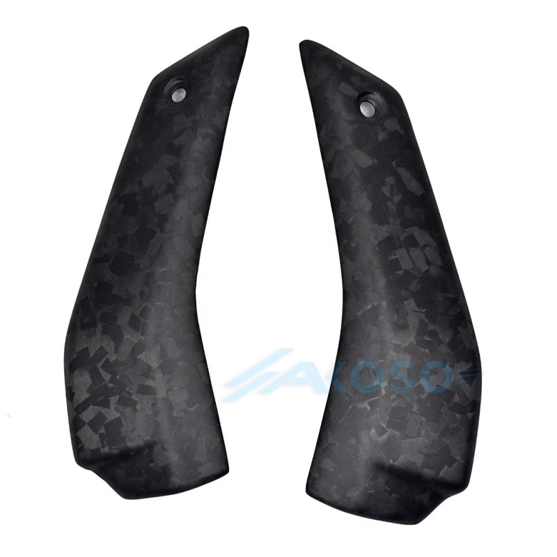 AKOSO 2020-2024 Ducati Streetfighter V4 V4S Carbon Fiber Upper Radiator Guards Panels
