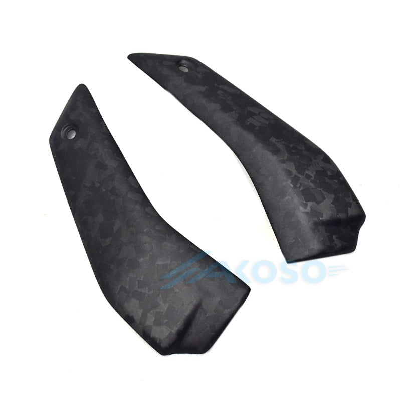 AKOSO 2020-2024 Ducati Streetfighter V4 V4S Carbon Fiber Upper Radiator Guards Panels