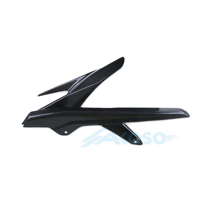 AKOSO 2019+ CB650R CBR650R Carbon Fiber Rear Fender Chain Guard Mudguard Hugger