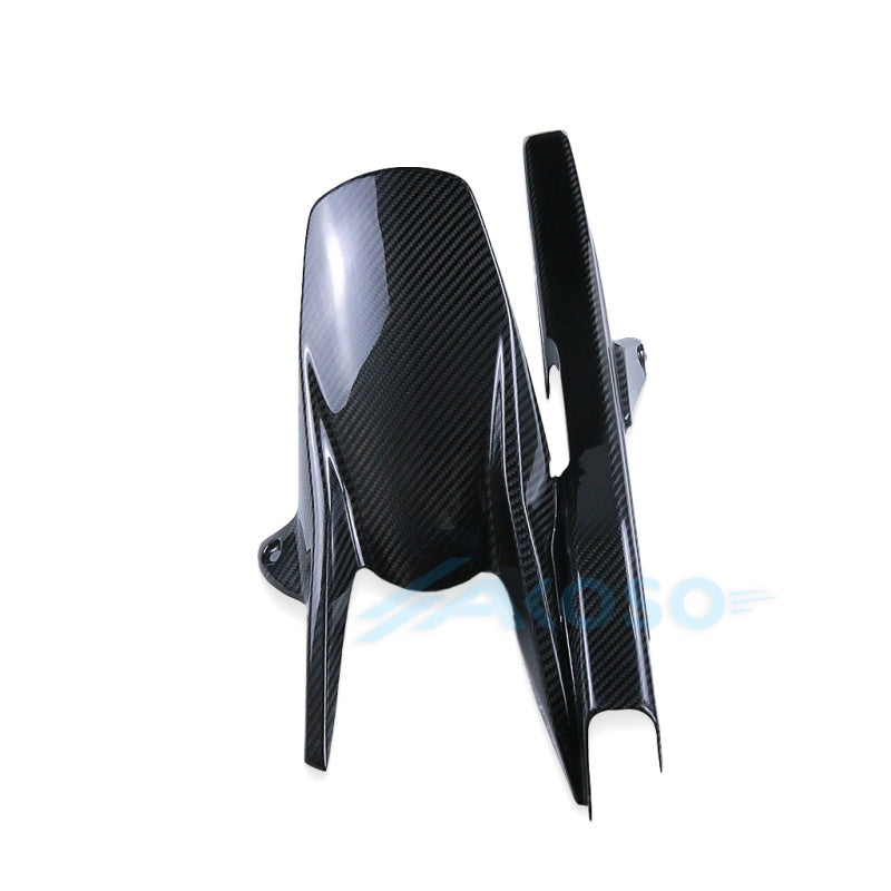 AKOSO 2019+ CB650R CBR650R Carbon Fiber Rear Fender Chain Guard Mudguard Hugger