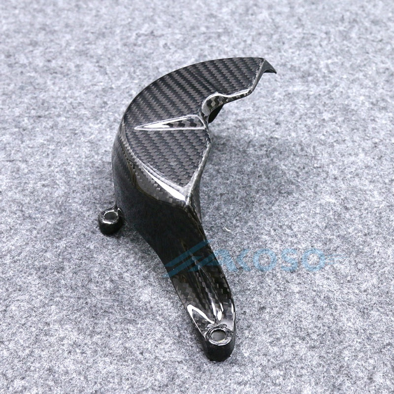 AKOSO 2018-2024 Ducati Panigale V4 V4S V4R Carbon Fiber Alternator Cover Guard (Smaller)