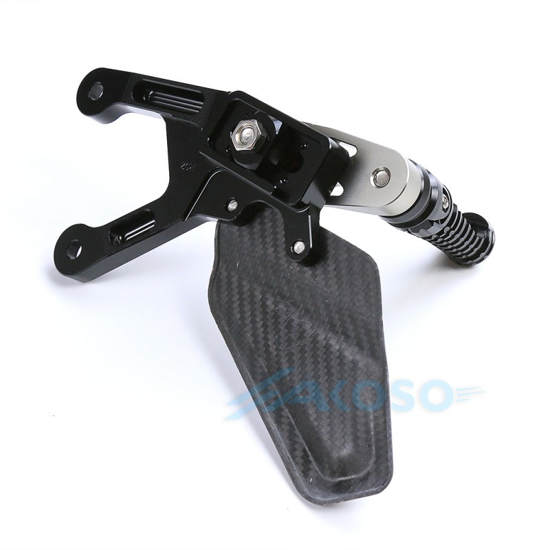 2021-2024 Honda CBR 1000RR-R Dry Carbon Fiber Footrest Kits Racing Motorcycle Adjustable Rearset