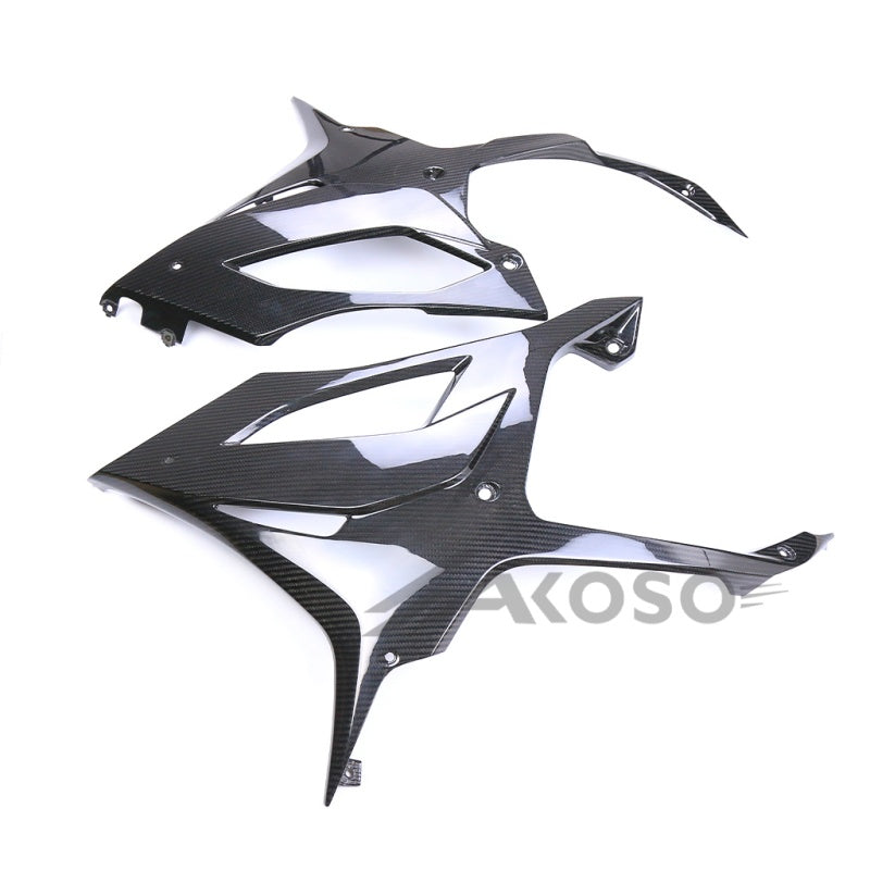 AKOSO 2019-2022 BMW S1000RR Carbon Fiber Lower Side Fairings Belly Pan