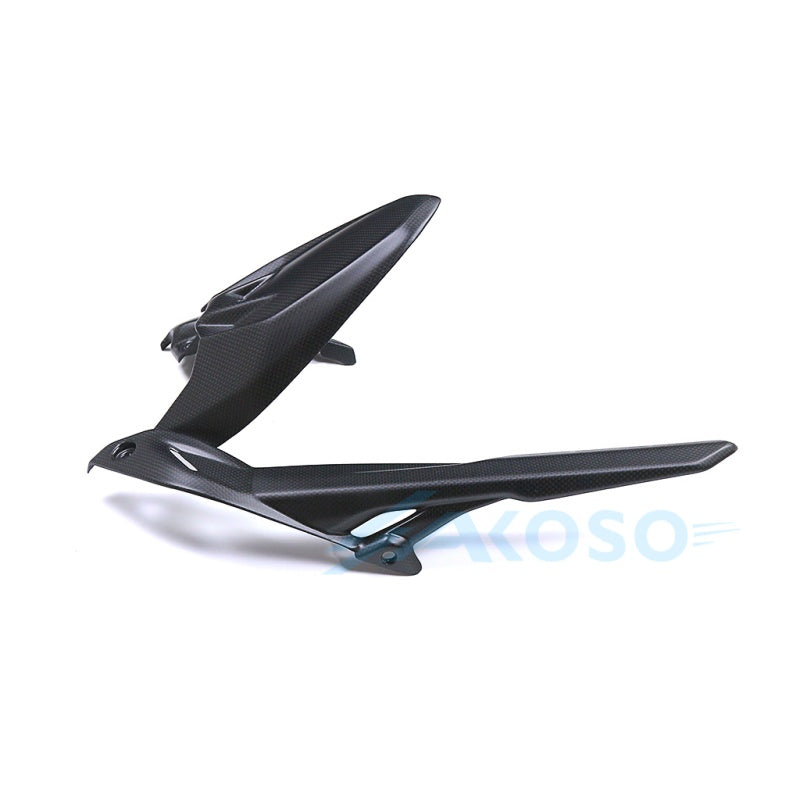 AKOSO 2021+ Ducati Monster 937 Carbon Fiber Rear Fender with Chain Gua