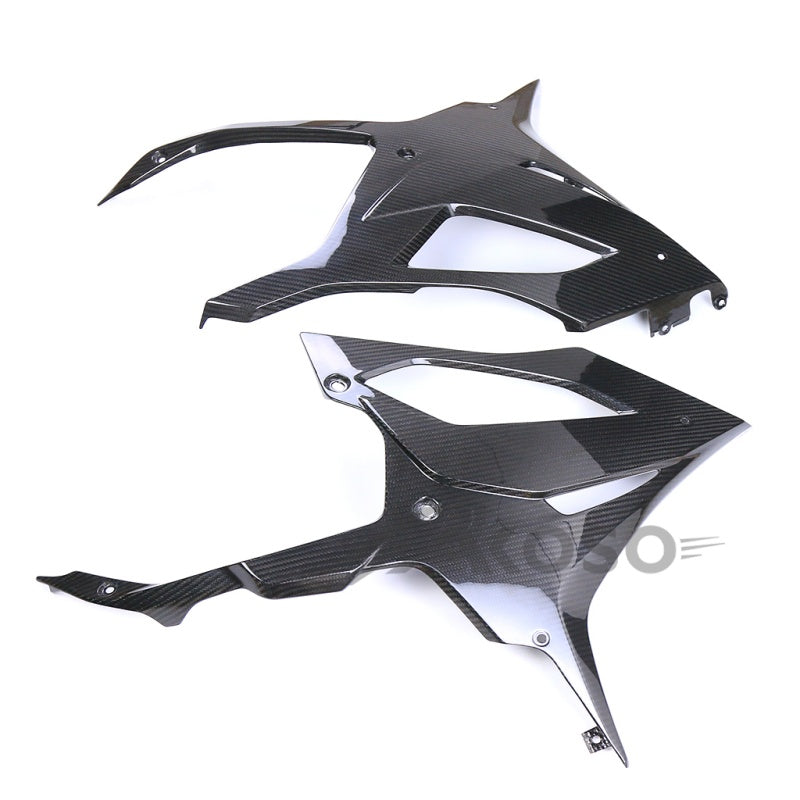 AKOSO 2019-2022 BMW S1000RR Carbon Fiber Lower Side Fairings Belly Pan