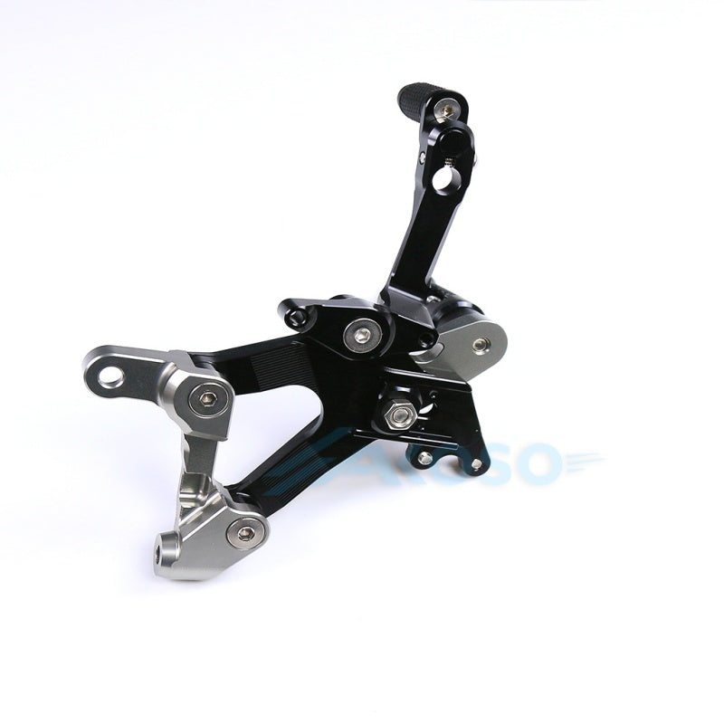 AKOSO Ducati Streetfighter V4 V4S CNC Aluminum Alloy Rear Sets Footrest Rear Set Carbon Fiber 