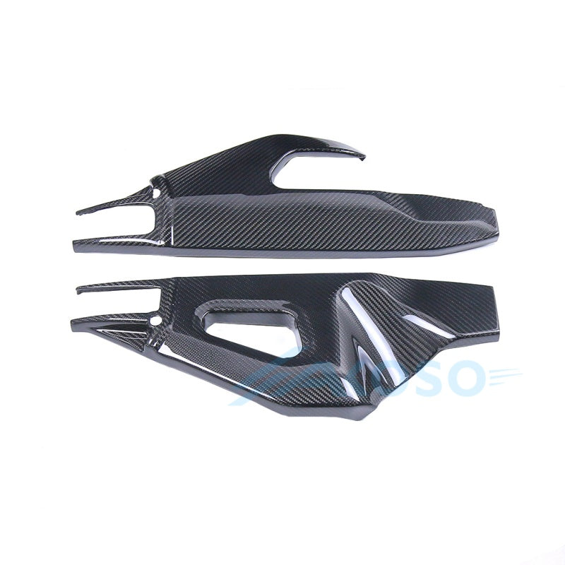 AKOSO 2021+ Aprilia RSV4 Tuono V4 Carbon Fiber Kipphebelabdeckung Verkleidung Schwinge