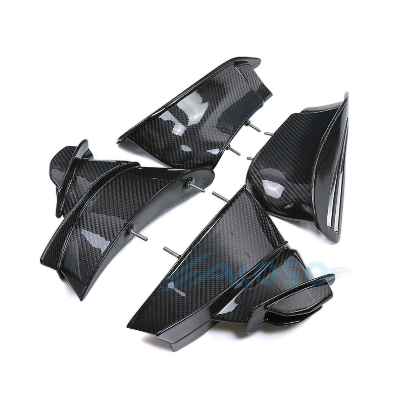 AKOSO 2018-2021 Ducati Panigale V4 V4S V4R Carbon Fiber SuperLeggera Winglets