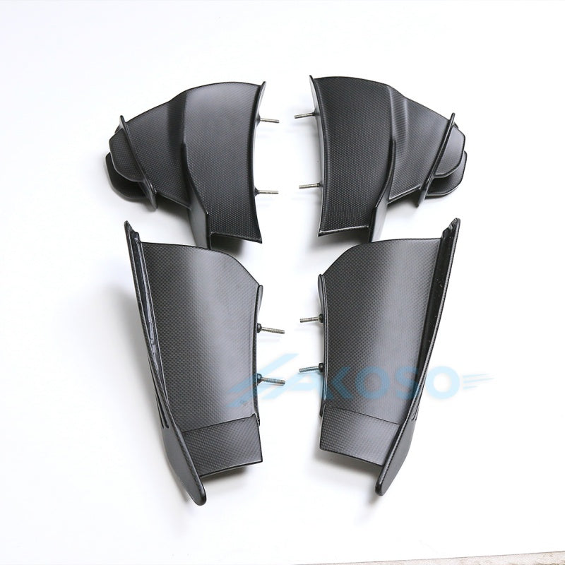 AKOSO 2018-2021 Ducati Panigale V4 V4S V4R Carbon Fiber SuperLeggera Winglets