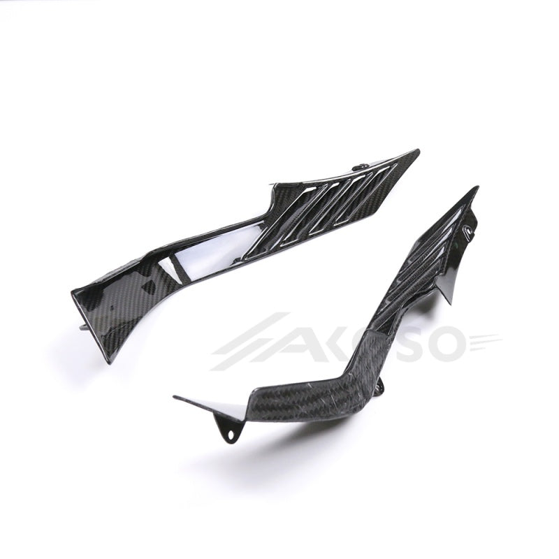 AKOSO Yamaha R3 2022-2024 Carbon Fiber Rear Tail Side Panels Cover Fairing Modified Accessories Motorcycle