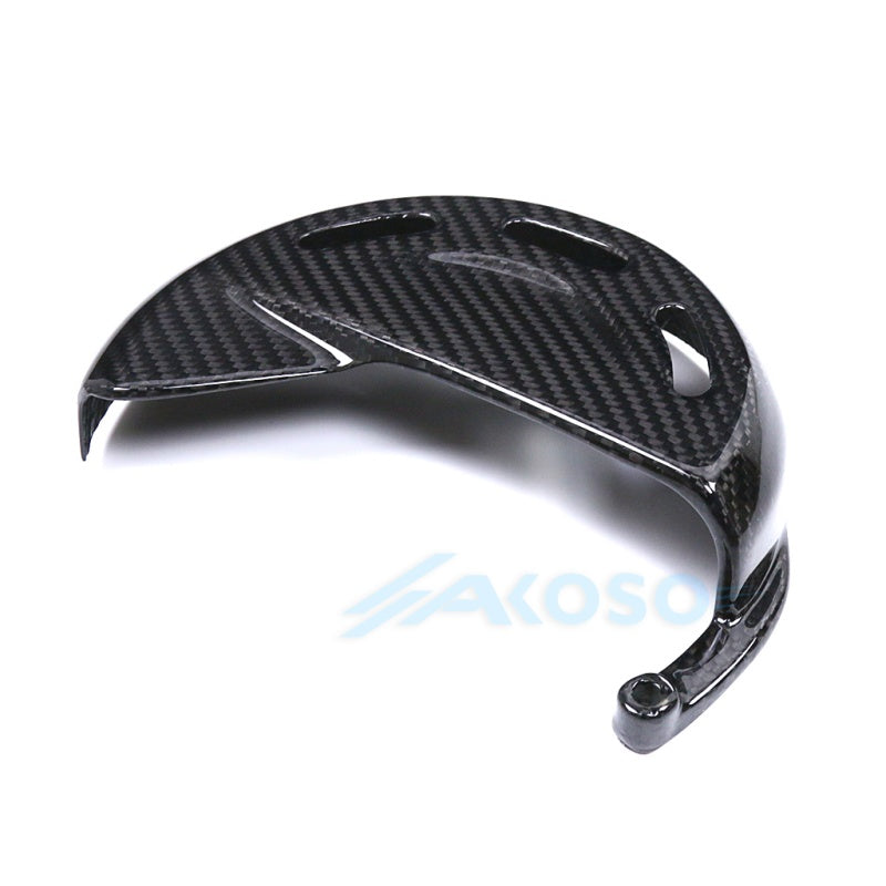 AKOSO 2018-2024 Ducati Panigale V4 V4S V4R Carbon Fiber Dry Clutch Cover Guard (Smaller)