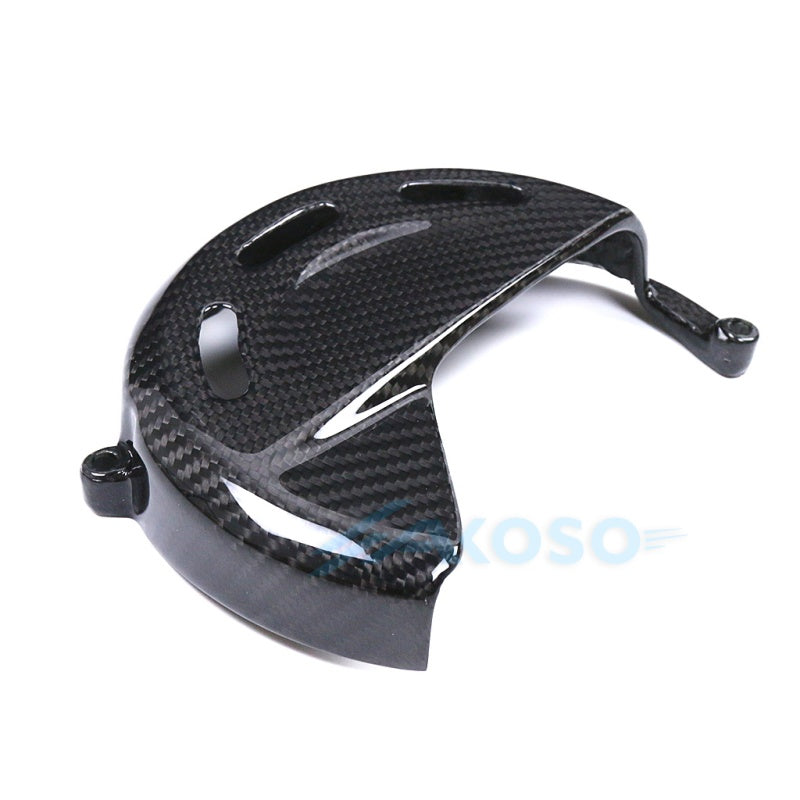 AKOSO 2018-2024 Ducati Panigale V4 V4S V4R Carbon Fiber Dry Clutch Cover Guard (Smaller)