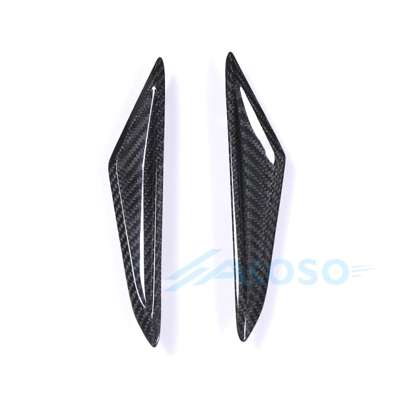 AKOSO 2017-2026 Triumph Street Triple 765 RS Carbon Fiber Small Panels in Sub-Frame