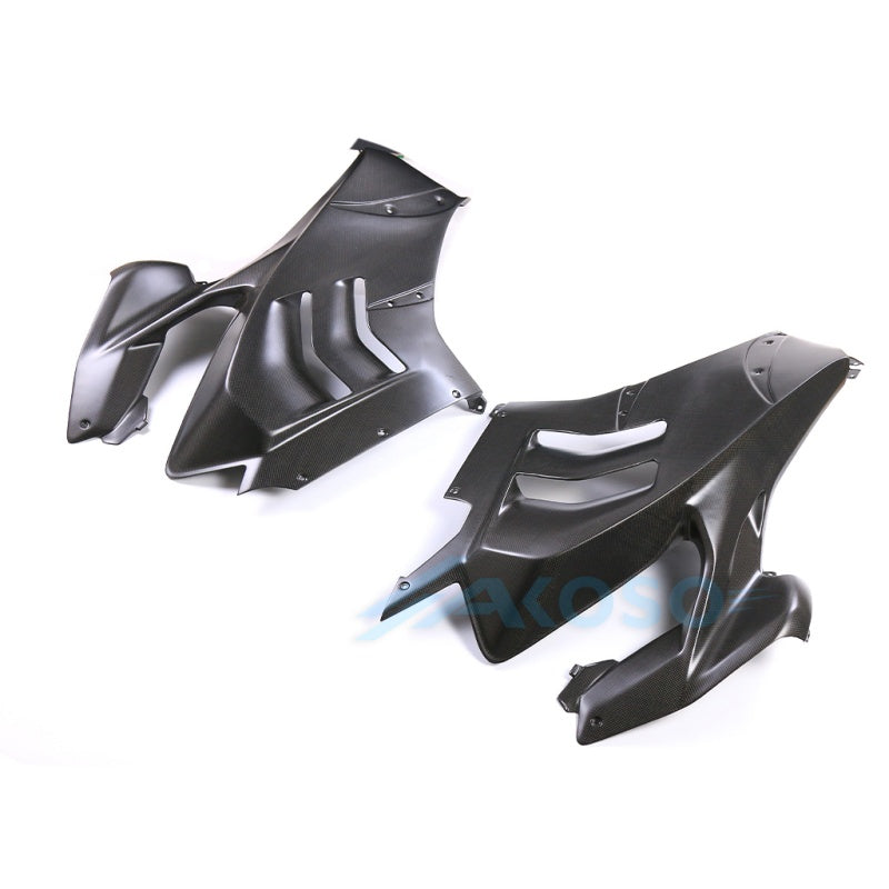 AKOSO 2022-2024 Ducati Panigale V4 V4S V4R Carbon Fiber Big Side Fairing Panels