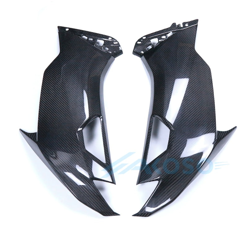 AKOSO 2019+ Kawasaki ZX6R 636 100% Carbon Fiber Side Panels Fairing