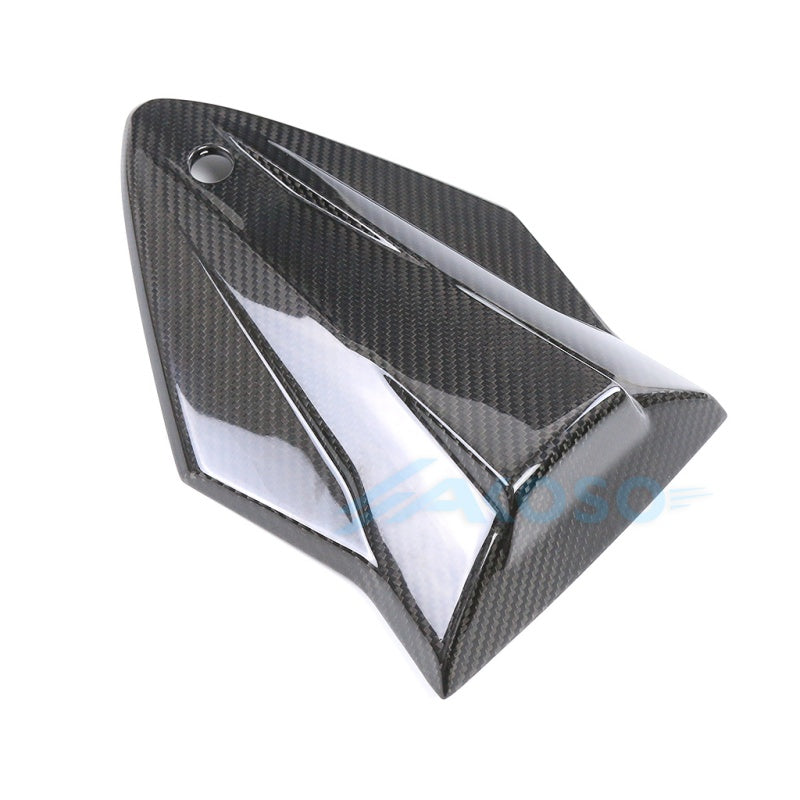 AKOSO 2015-2018 BMW S1000RR K46 3K Carbon Fiber Upper Tail Hump Cap Cowl Fairing Passenger Rear Seat Cowl