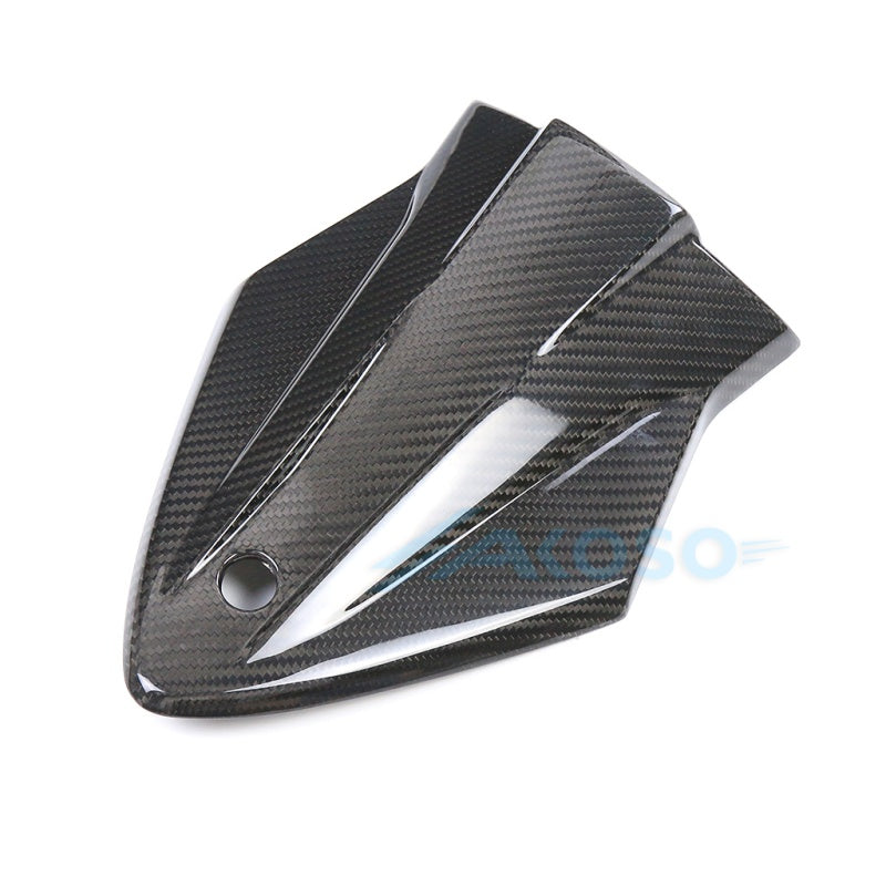 AKOSO 2015-2018 BMW S1000RR K46 3K Carbon Fiber Upper Tail Hump Cap Cowl Fairing Passenger Rear Seat Cowl