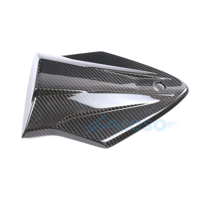 AKOSO 2015-2018 BMW S1000RR K46 3K Carbon Fiber Upper Tail Hump Cap Cowl Fairing Passenger Rear Seat Cowl