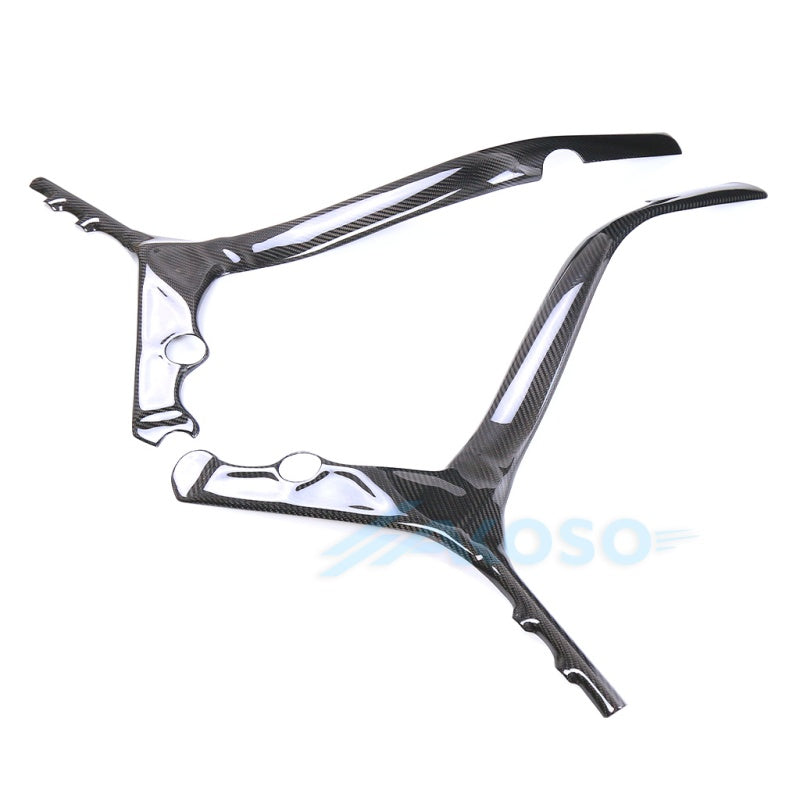 AKOSO 2019+ Honda CB650R CBR650R Carbon Fiber Frame Covers