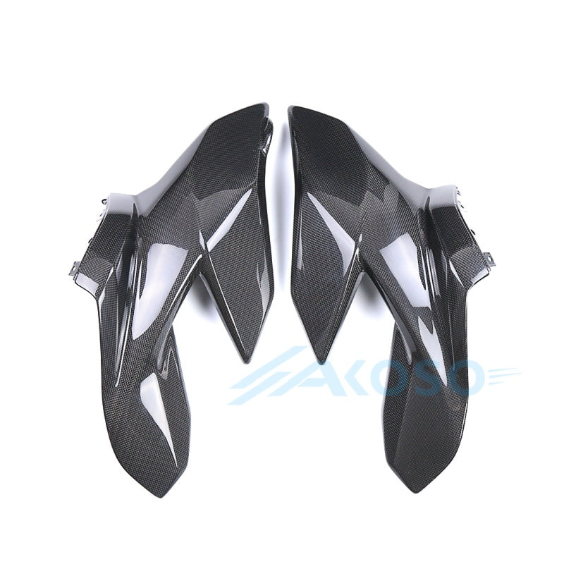 AKOSO 2020-2022 Ducati Streetfighter V4 Carbon Fiber Tank Side Panel Fairing