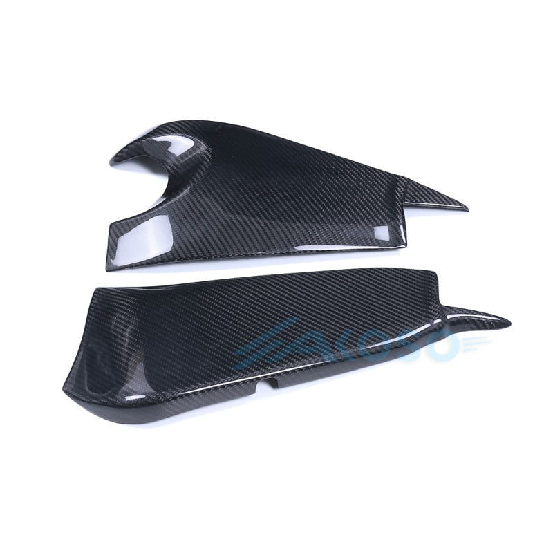 AKOSO 2019-2023 Kawasaki Ninja ZX-6R Carbon Fiber Swingarm Covers