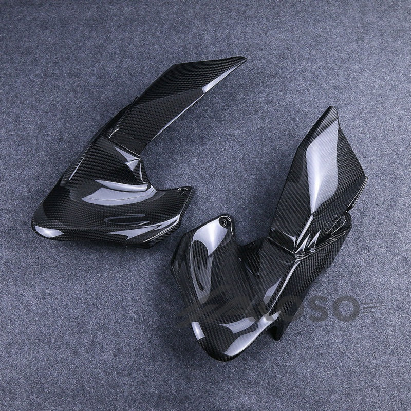 AKOSO 2020-2024 Kawasaki Z900 Carbon Fiber Motorcycle Fuel Tank Side Panels Cover Fairing Cowl