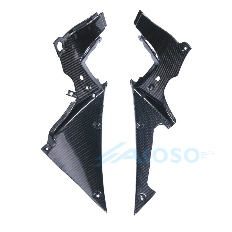 AKOSO 2020-2024 Yamaha R1 Carbon Fiber Dashboard Inner Covers