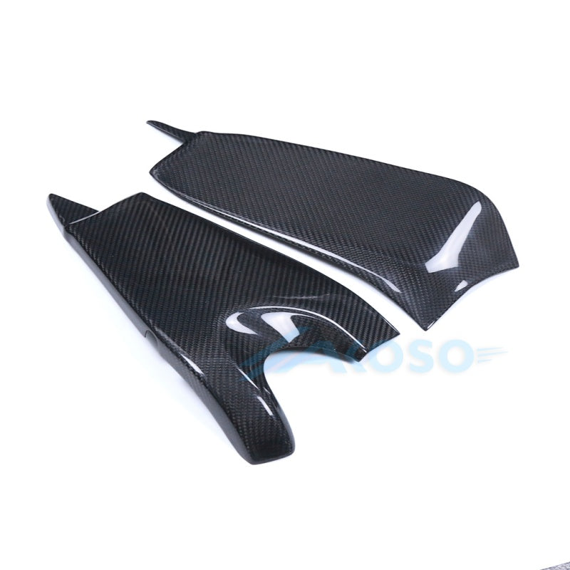 AKOSO 2019-2023 Kawasaki Ninja ZX-6R Carbon Fiber Swingarm Covers