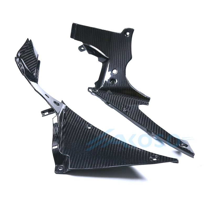 AKOSO 2020-2024 Yamaha R1 Carbon Fiber Dashboard Inner Covers