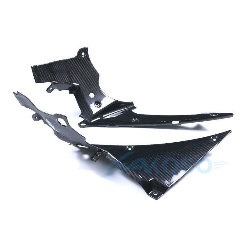 AKOSO 2020-2024 Yamaha R1 Carbon Fiber Dashboard Inner Covers