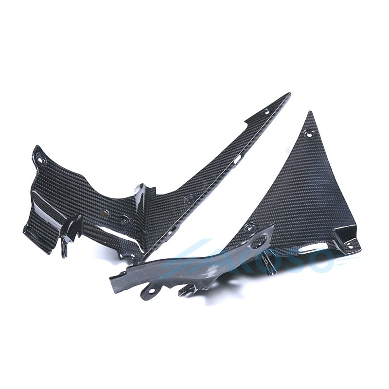 AKOSO 2020-2024 Yamaha R1 Carbon Fiber Dashboard Inner Covers