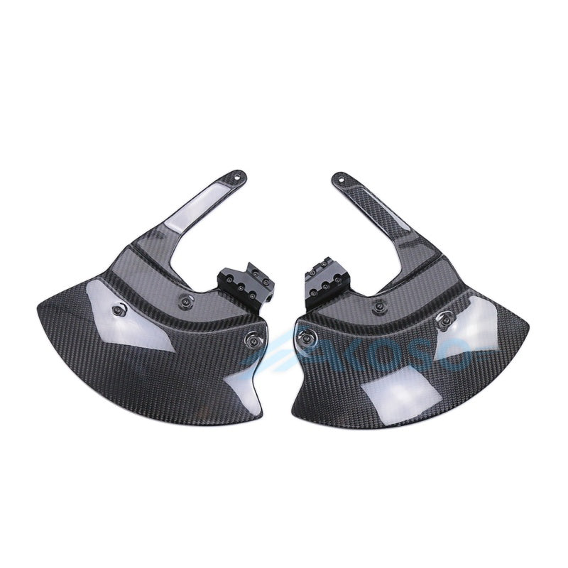 AKOSO 2024-2026 BMW M1000XR 100% Carbon Fiber Caliper Radiator Aero Disc Covers 